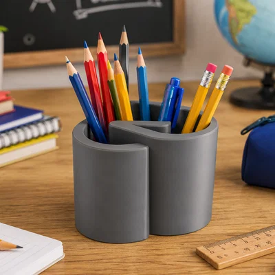 Khay cắm bút Pencil Organizer hiện đại cho góc làm việc ngăn nắp