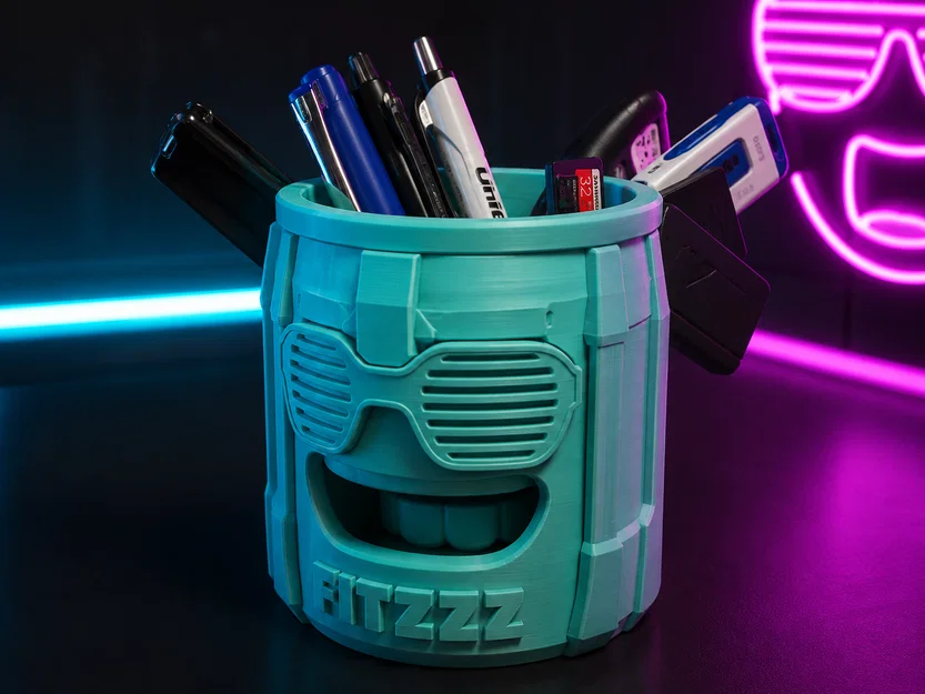 Fitzz Desk Organizer – Hộp Đựng Bút & Đồ Dùng Để Bàn - Image 1