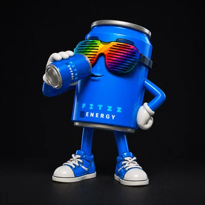 Mô hình Fitzzz Energy Fillup - Vật phẩm trang trí bàn làm việc