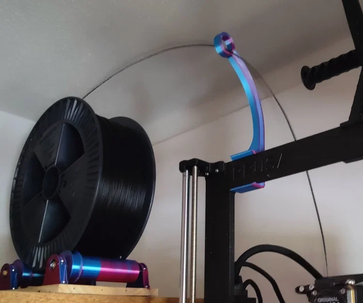 Bộ dẫn hướng sợi nhựa 3D tiện dụng - Filament Guide từ cạnh máy - Image 1