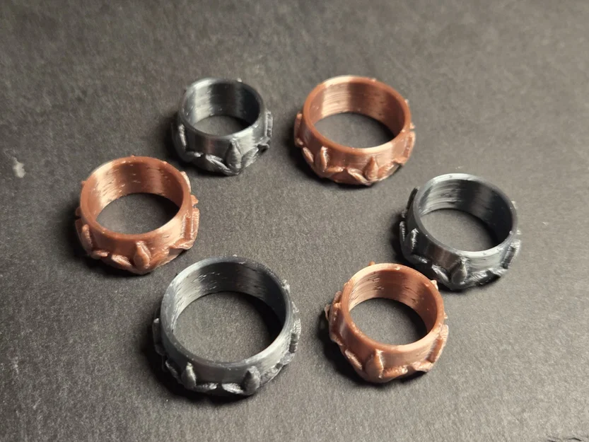 Bloom - Ring: Mẫu nhẫn in 3D họa tiết hoa cực xinh và tinh tế - Image 4