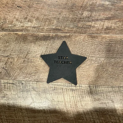 Mô hình trang trí Star Teacher - Quà tặng ý nghĩa cho giáo viên