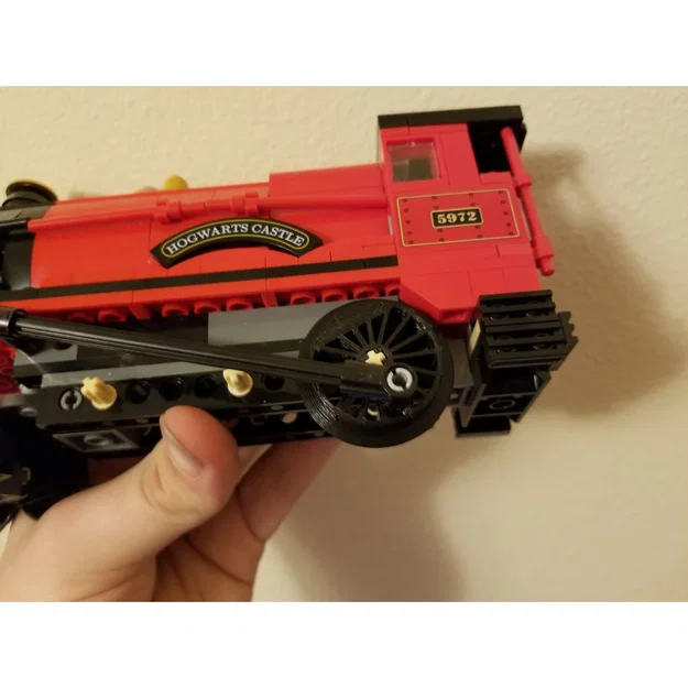 Bánh xe tàu hỏa hơi nước 3D (FIXED) cho LEGO - Phụ tùng thay thế cực chất - Image 1