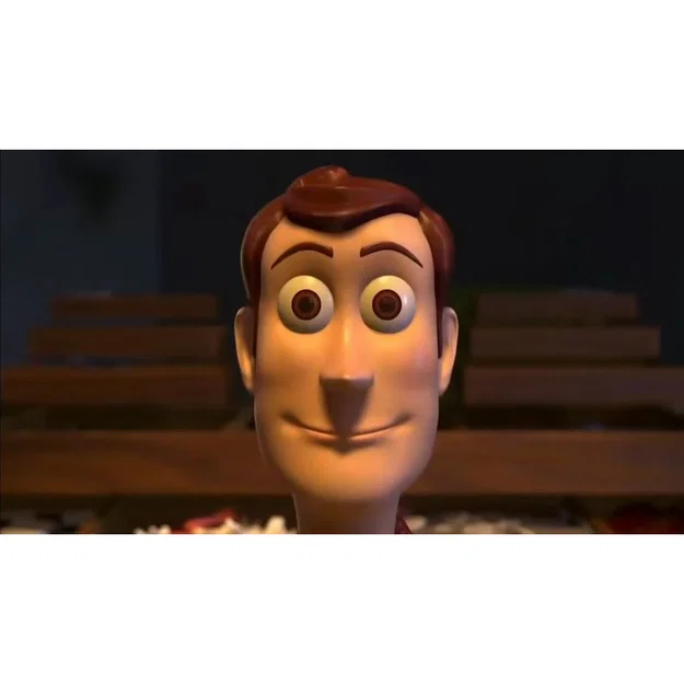 Mô hình đầu Woody trong Toy Story phiên bản chuẩn phim V3 - Image 3