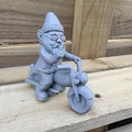 Mô hình chú lùn Biker Gnome trang trí cực chất - Thumbnail 3
