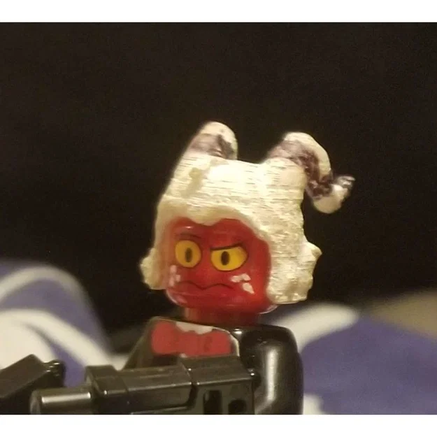 Mô hình tóc và sừng Moxxie tùy chỉnh cho Lego minifigure - Image 7