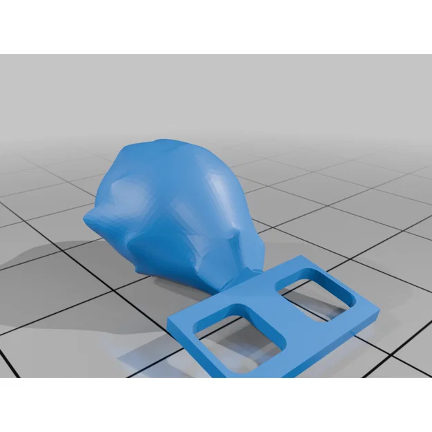 Mô hình đầu và đuôi Puro cho Lego minifigure tự in 3D - Image 3