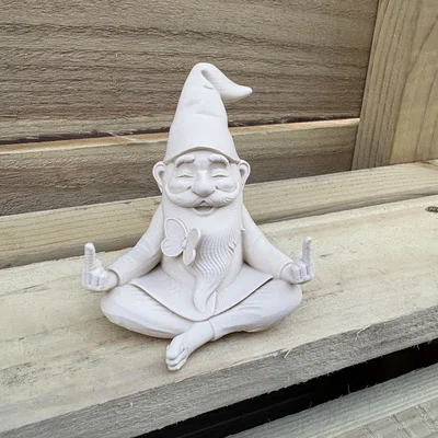 Chú Lùn Thiền Định (Meditation Gnome) Trang Trí Độc Đáo