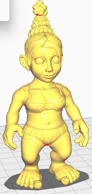 Mô hình nữ Gnome dễ thương từ World of Warcraft - Tải file in 3D - Image 1