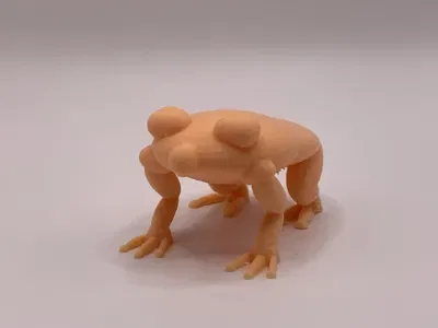Mô hình 3D Da Prog: Chú ếch độc lạ cho bộ sưu tập của bạn - Image 1