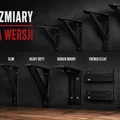 Bộ giá đỡ kệ hạng nặng dạng Module | Công nghiệp / French Cleat / Pegboard - Thumbnail 1