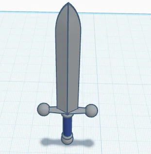Mô hình kiếm 3D độc đáo làm đạo cụ diễn kịch tuyệt vời - Image 1