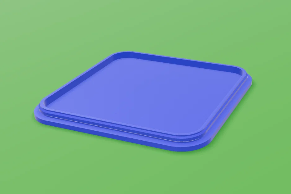 Hộp đựng đồ đa năng 120x120x40mm kèm nắp đậy (In 3D) - Image 2