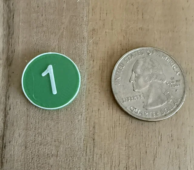 Đồng xu học tập giá trị vị trí (Place Value Coins) - Image 2