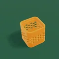 Hộp đựng mini 40x40x40mm in 3D thiết kế tổ ong cực xinh - Thumbnail 1