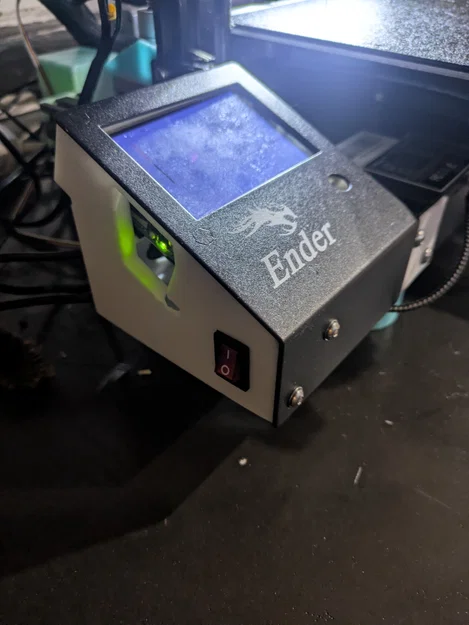 Giá đỡ Raspberry Pi 5 tích hợp màn hình cho Ender 3/Pro gọn gàng - Image 1