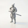 Mô hình 3D Samurai Warrior Vũ Trụ Độc Đáo - Thumbnail 1