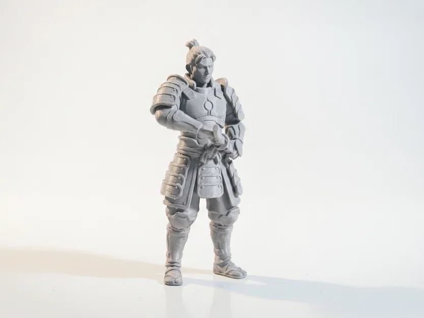 Mô hình 3D Samurai Warrior Vũ Trụ Độc Đáo - Image 2
