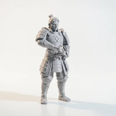Mô hình 3D Samurai Warrior Vũ Trụ Độc Đáo