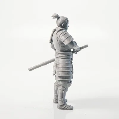 Mô hình 3D Samurai Warrior Vũ Trụ Độc Đáo