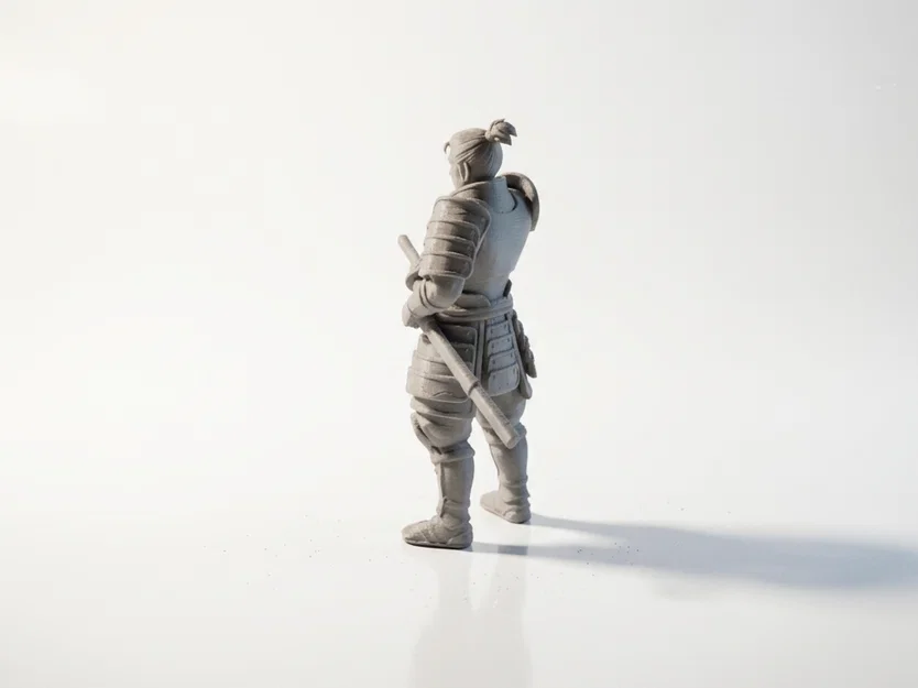 Mô hình 3D Samurai Warrior Vũ Trụ Độc Đáo - Image 4