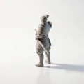 Mô hình 3D Samurai Warrior Vũ Trụ Độc Đáo - Thumbnail 4