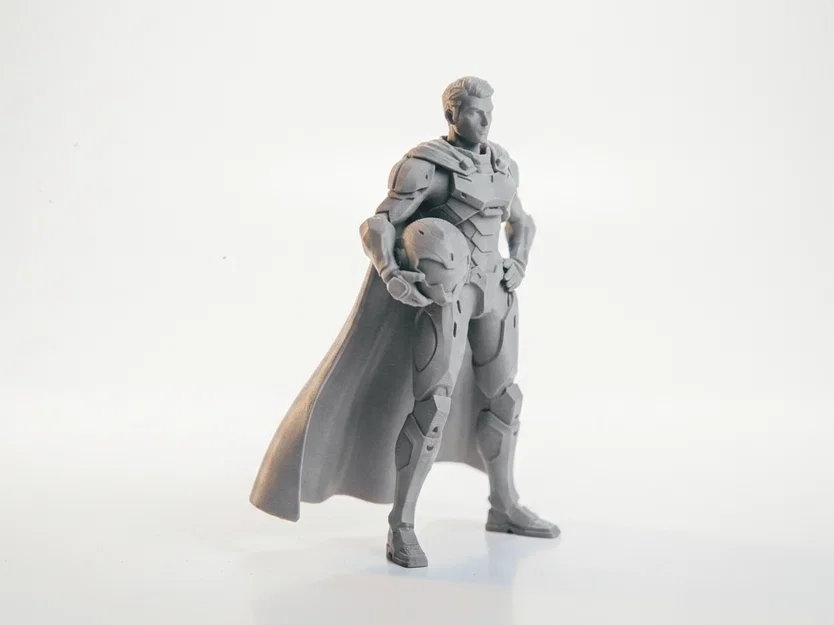 Mô hình 3D Galactic Traveller - Nhân vật du hành vũ trụ giả tưởng - Image 2