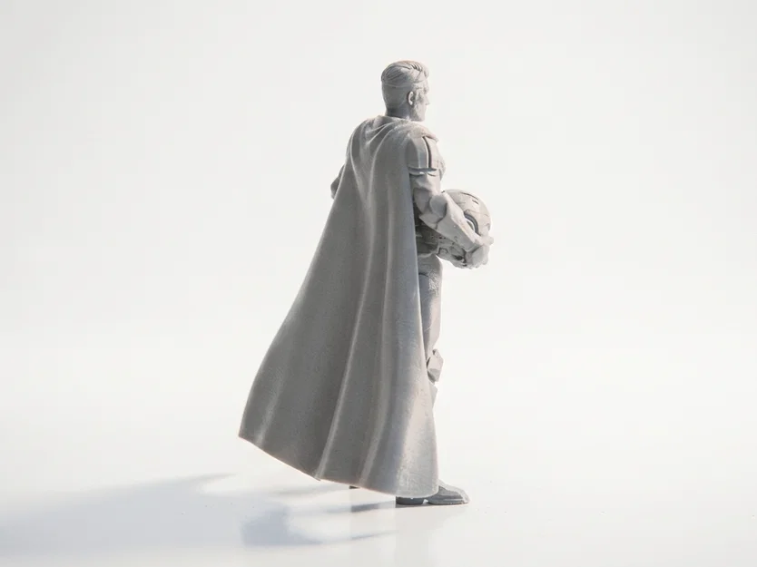 Mô hình 3D Galactic Traveller - Nhân vật du hành vũ trụ giả tưởng - Image 3