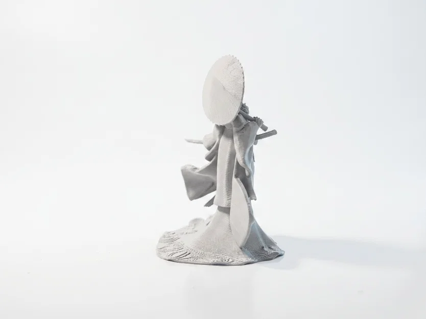 Mô hình 3D Geisha Chiến Binh - Tượng Fantasy Thần Thoại - Image 3