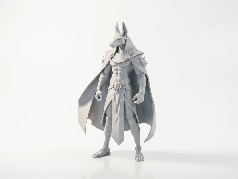 Mô Hình 3D Thần Anubis - Tượng Thần Thoại Ai Cập - Image 1