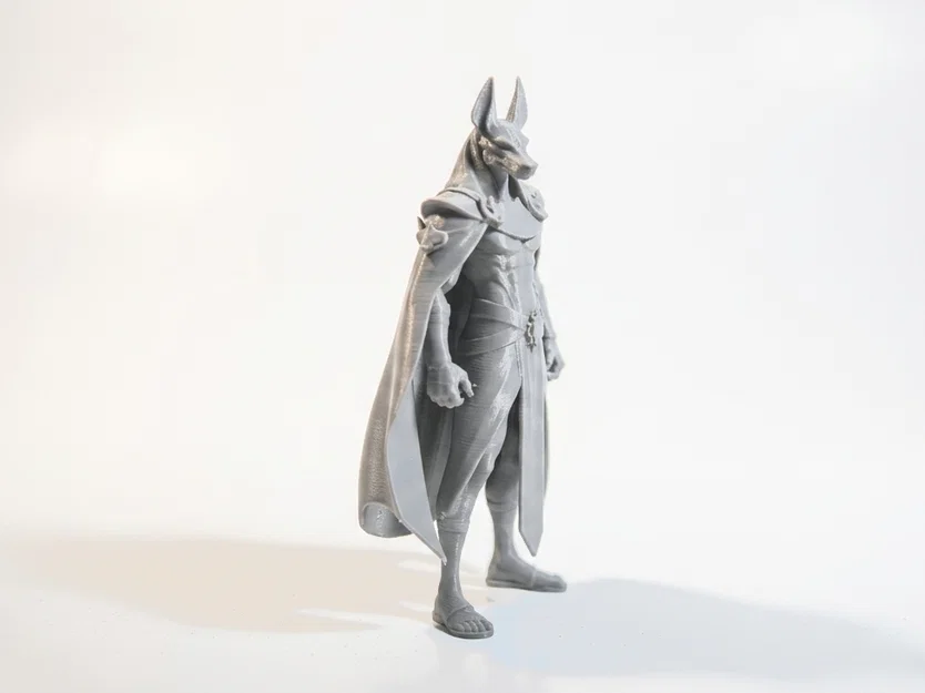 Mô Hình 3D Thần Anubis - Tượng Thần Thoại Ai Cập - Image 3
