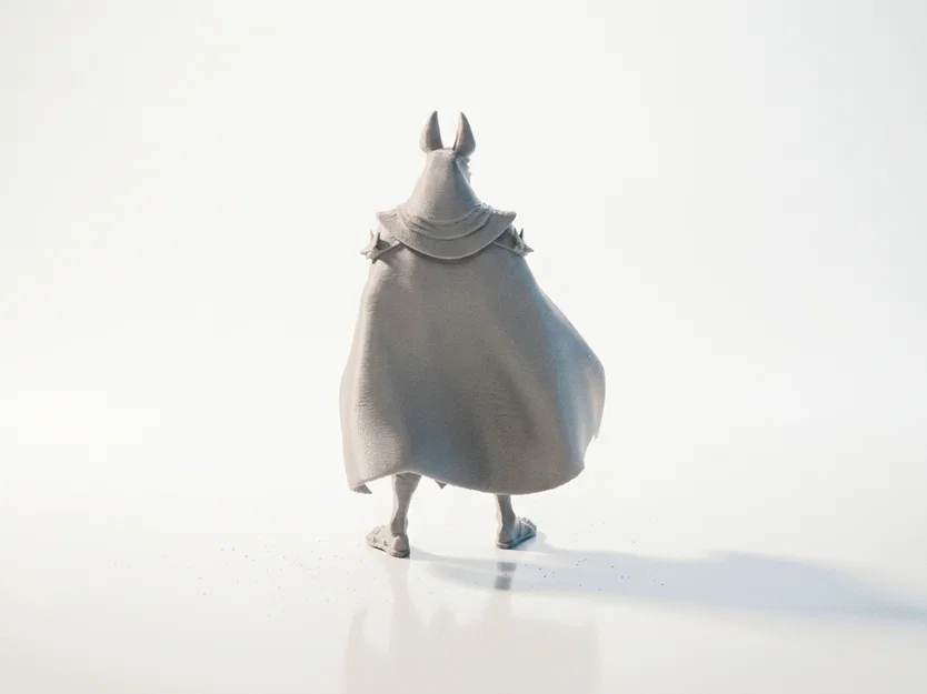 Mô Hình 3D Thần Anubis - Tượng Thần Thoại Ai Cập - Image 4
