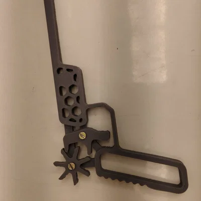 Súng bắn thun (Rubber Gun) tự lắp ráp - Đồ chơi in 3D thú vị