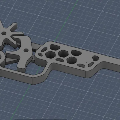 Súng bắn thun (Rubber Gun) tự lắp ráp - Đồ chơi in 3D thú vị