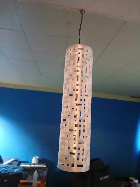 Lồng bảo vệ nhang trầm treo tường họa tiết Basketweave in 3D - Image 3