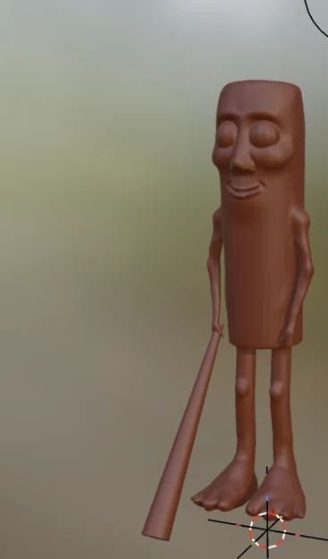 Mô hình nhân vật Tung Tung Tung Sahur 3D độc đáo - Image 2