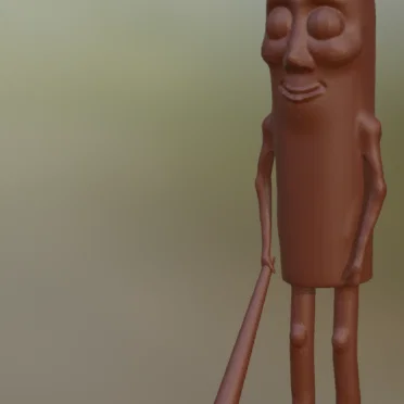 Mô hình nhân vật Tung Tung Tung Sahur 3D độc đáo