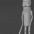 Mô hình nhân vật Tung Tung Tung Sahur 3D độc đáo - Thumbnail 3
