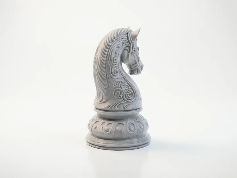 Mô hình 3D quân Mã (Chess Knight) phong cách giả tưởng - Image 2
