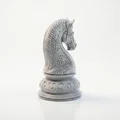 Mô hình 3D quân Mã (Chess Knight) phong cách giả tưởng - Thumbnail 2