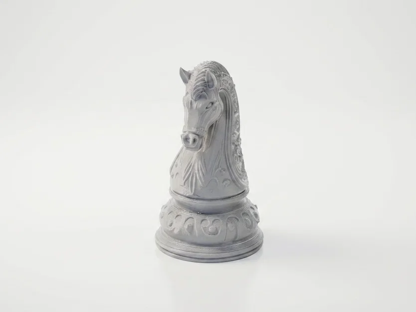 Mô hình 3D quân Mã (Chess Knight) phong cách giả tưởng - Image 4