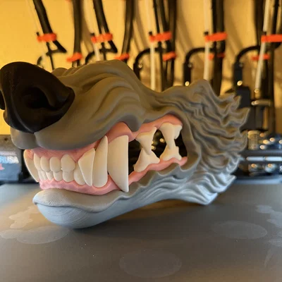 Mặt nạ Sói - Đa sắc (Wolf Mask - Multi-color)