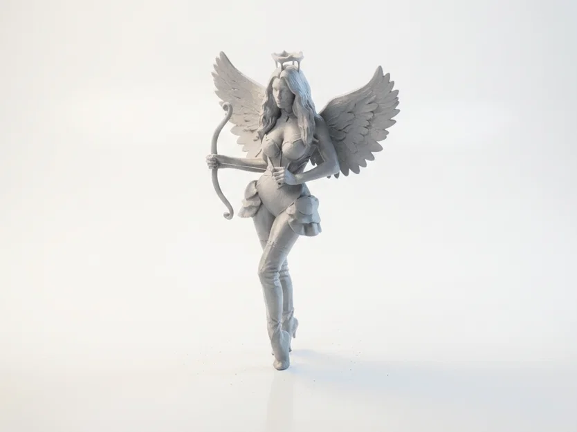 Mô hình tượng thiên thần Cupid Fantasy in 3D - Image 1