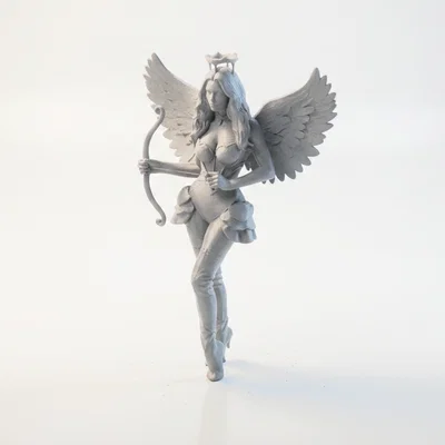 Mô hình tượng thiên thần Cupid Fantasy in 3D