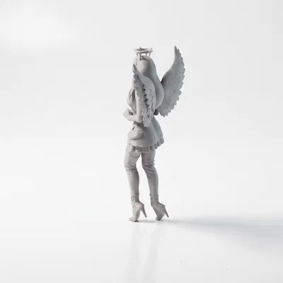 Mô hình tượng thiên thần Cupid Fantasy in 3D