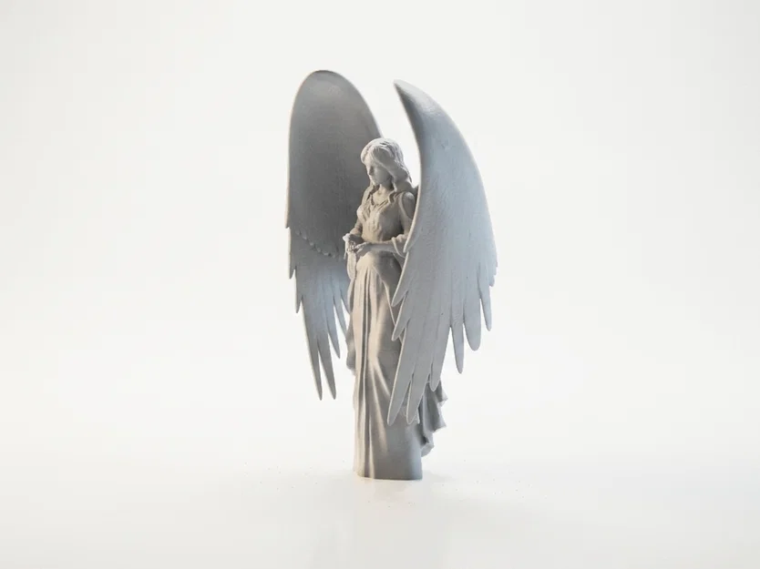 Mô Hình Dark Angel - Tượng Thiên Thần Giả Tưởng In 3D - Image 4
