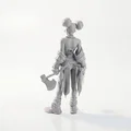 Mô hình chiến binh song rìu (Double Axe Warrior) - File in 3D giả tưởng - Thumbnail 1