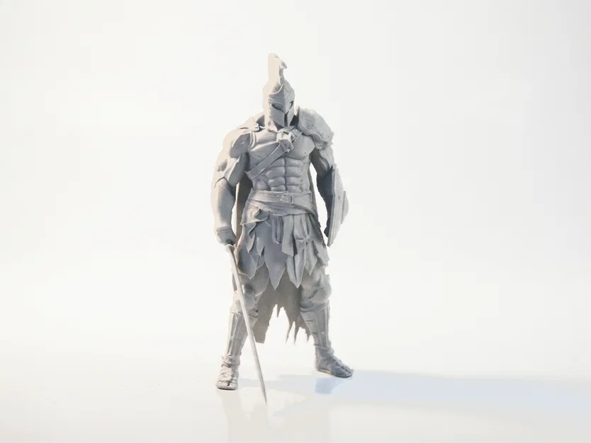 Mô hình chiến binh đấu sĩ Gladiator Fantasy 3D Printable - Image 2