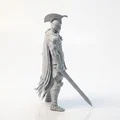 Mô hình chiến binh đấu sĩ Gladiator Fantasy 3D Printable - Thumbnail 3