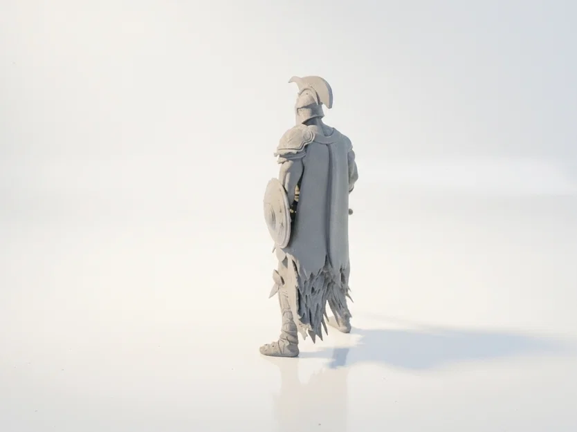 Mô hình chiến binh đấu sĩ Gladiator Fantasy 3D Printable - Image 4